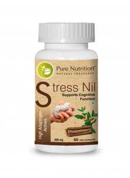 Pure Nutrition Stress Nil (Higher Adptogen Activities) - 60 Capsules
